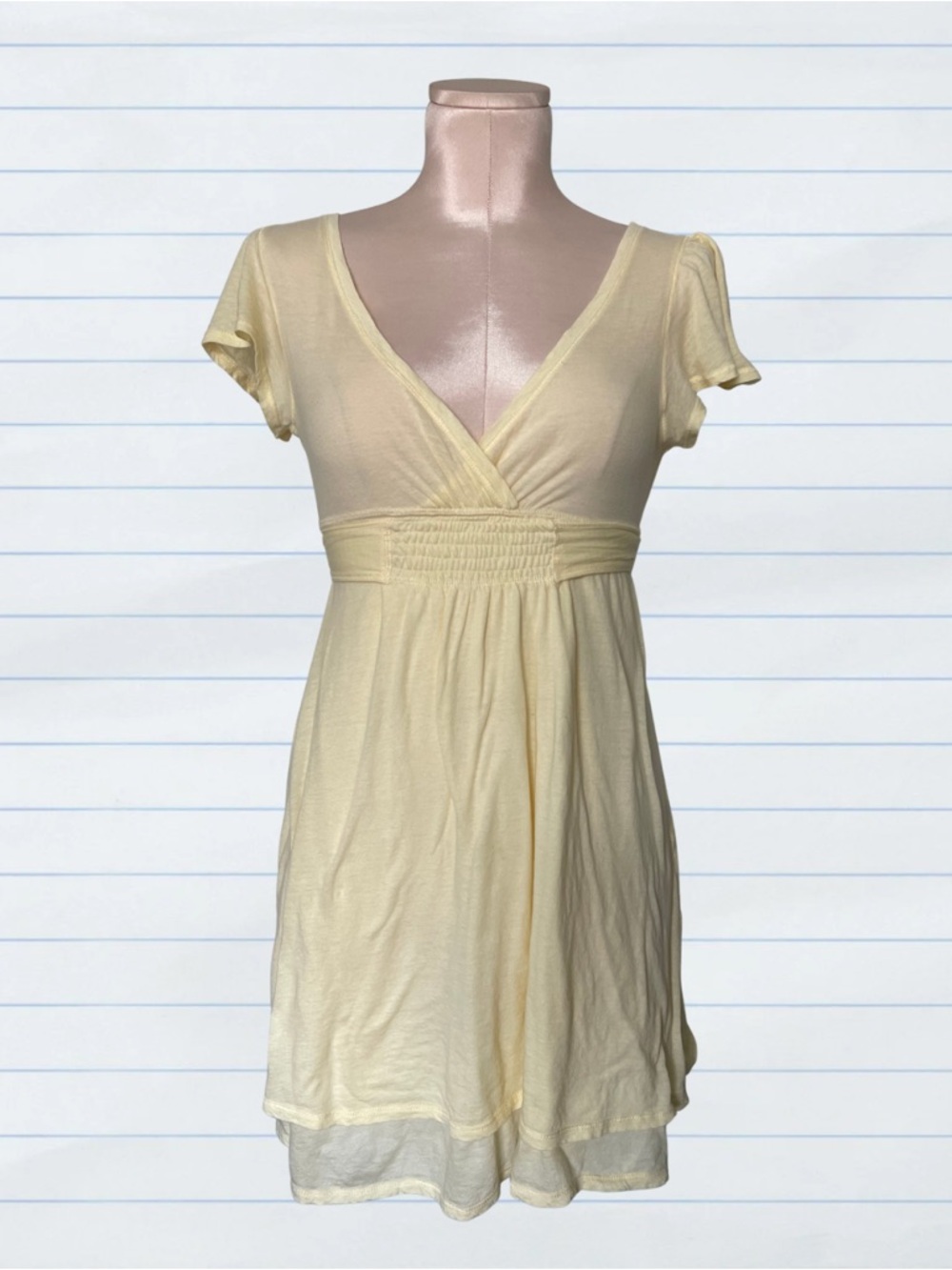 Vintage Abercrombie & Fitch Babydoll Dress Tunic Top